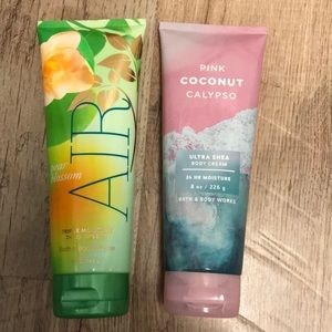 Bath and body works body creams